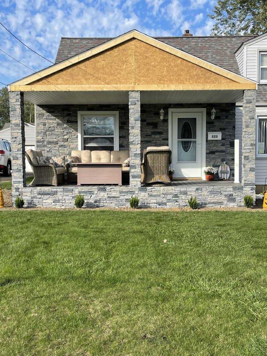 GenStone Faux Stacked Stone Pillar Panel - Cheap Fitting