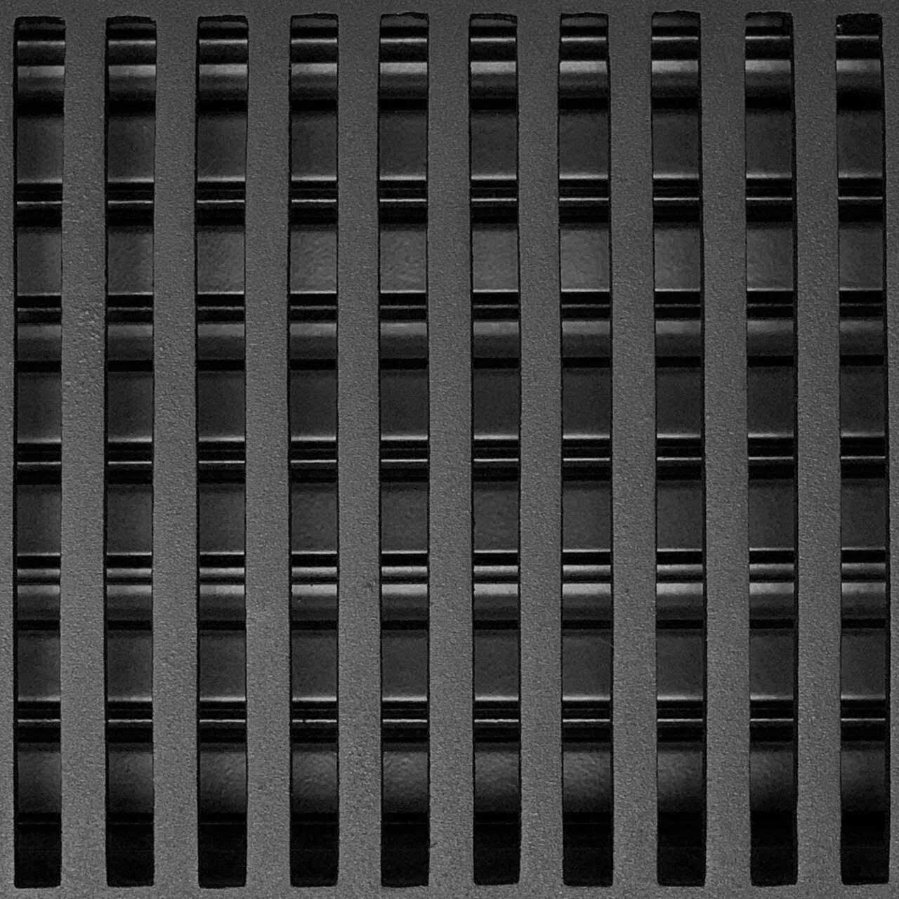 Madelyn Carter 4 x 10 Cast Aluminum Contemporary Vent Cover - Cheap Fitting