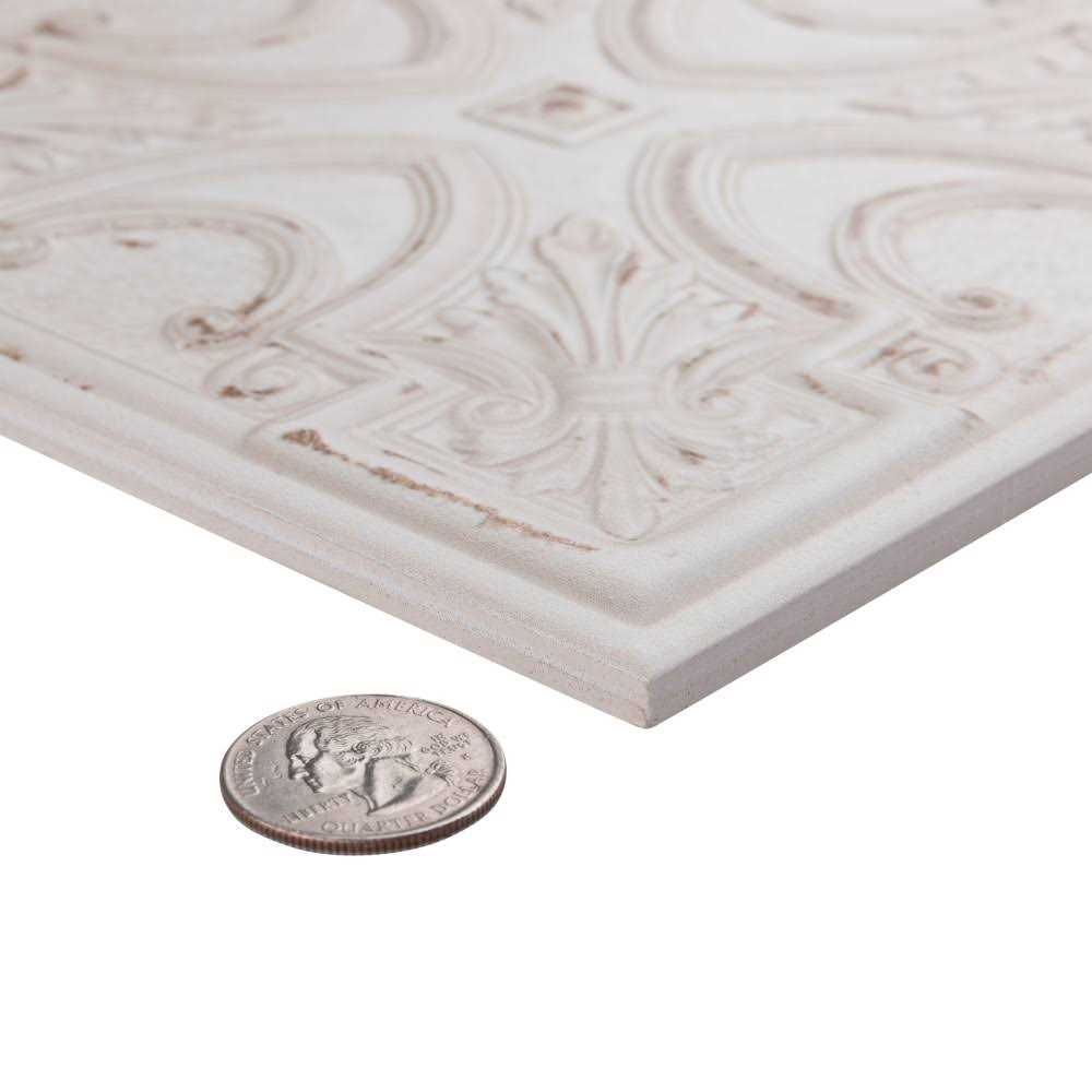 Merola Tile Fitz 8 in. x 8 in. Ceramic Wall Tile - Cheap Fitting