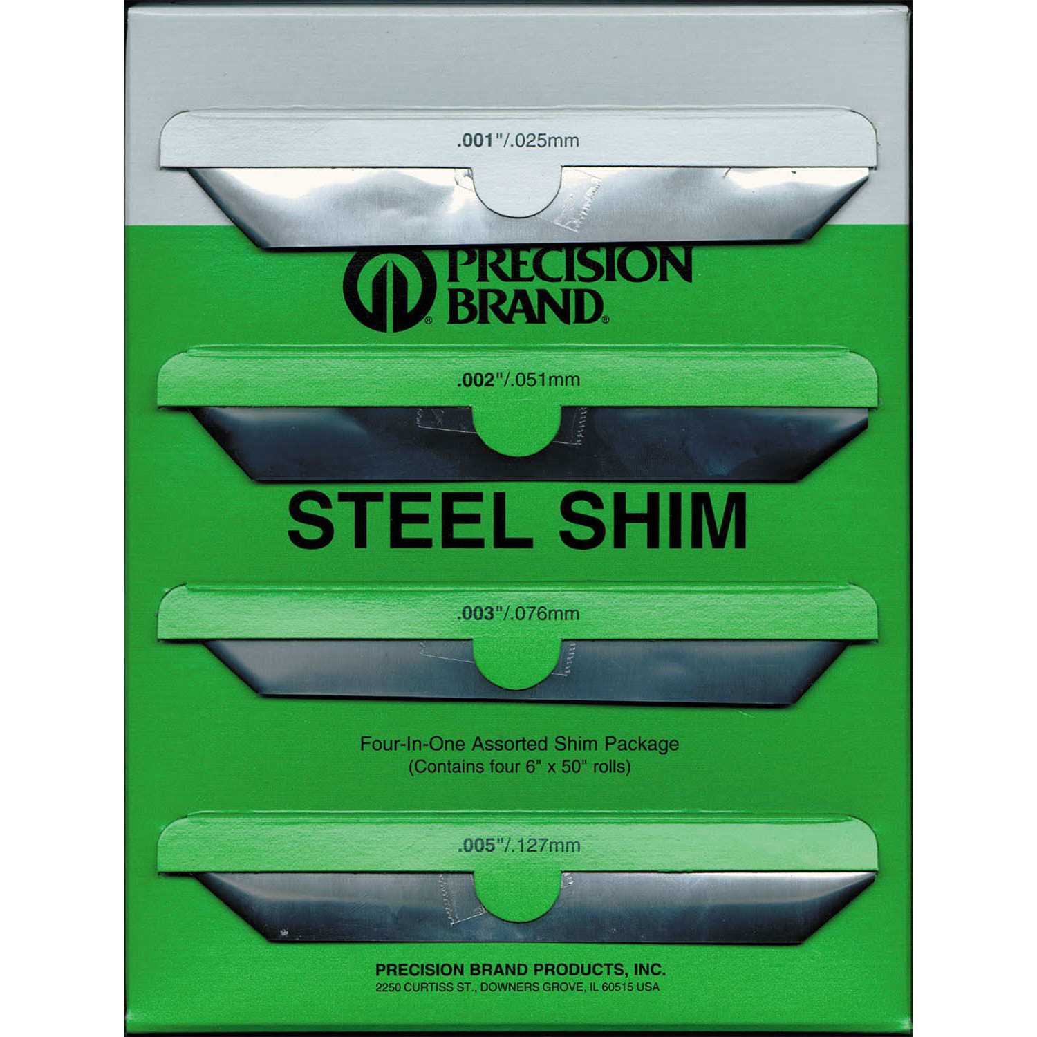 Precision Brand Shim Stock Assortment,Steel,4 pcs 16B4 - Cheap Fitting