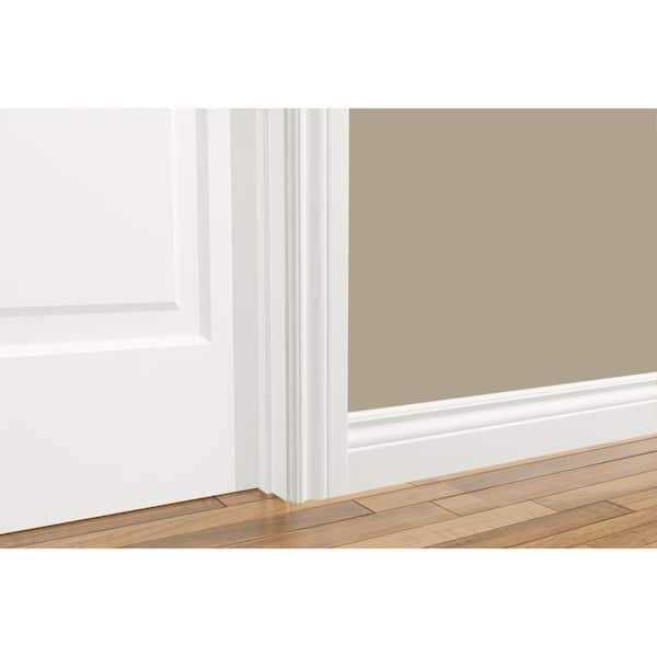 Alexandria Moulding 954 11/16 in. x 4 3/4 in. x 96 in. Colonial Primed MDF Baseboard Moulding - Cheap Fitting