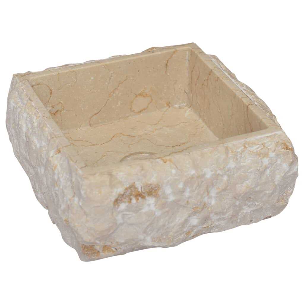 vidaXL Sink 11.8×11.8×5.1 Marble - Cheap Fitting