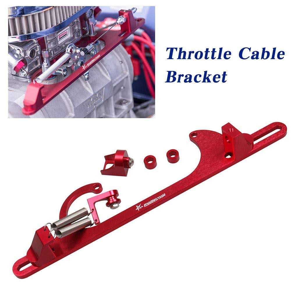 Ryanstar Throttle Cable Bracket 4150 4160 Series Throttle Brackets Billet Adjustable Aluminum - Cheap Fitting