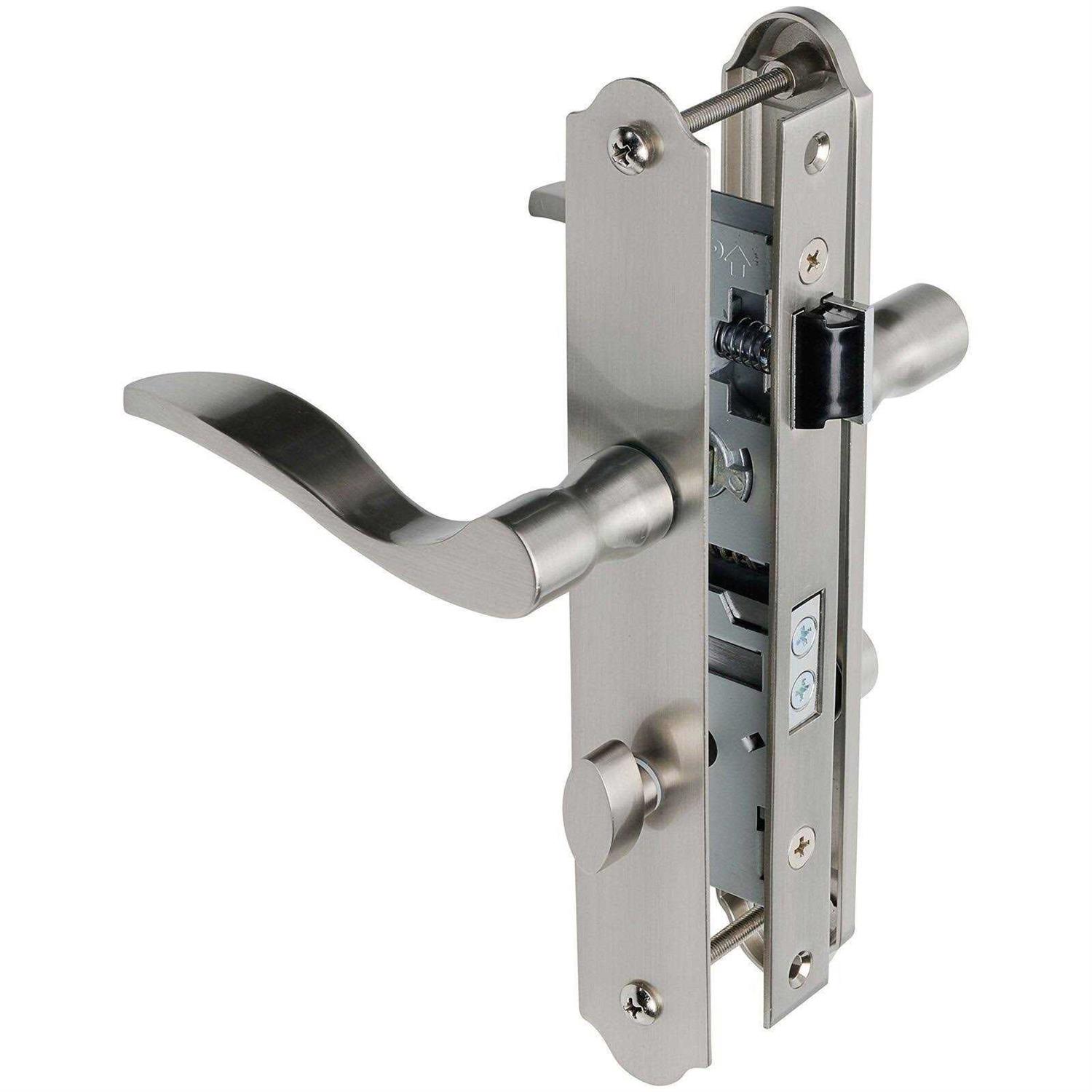Wright Products VMT115SN Serenade Mortise Storm Door Lever Lockset - Cheap Fitting