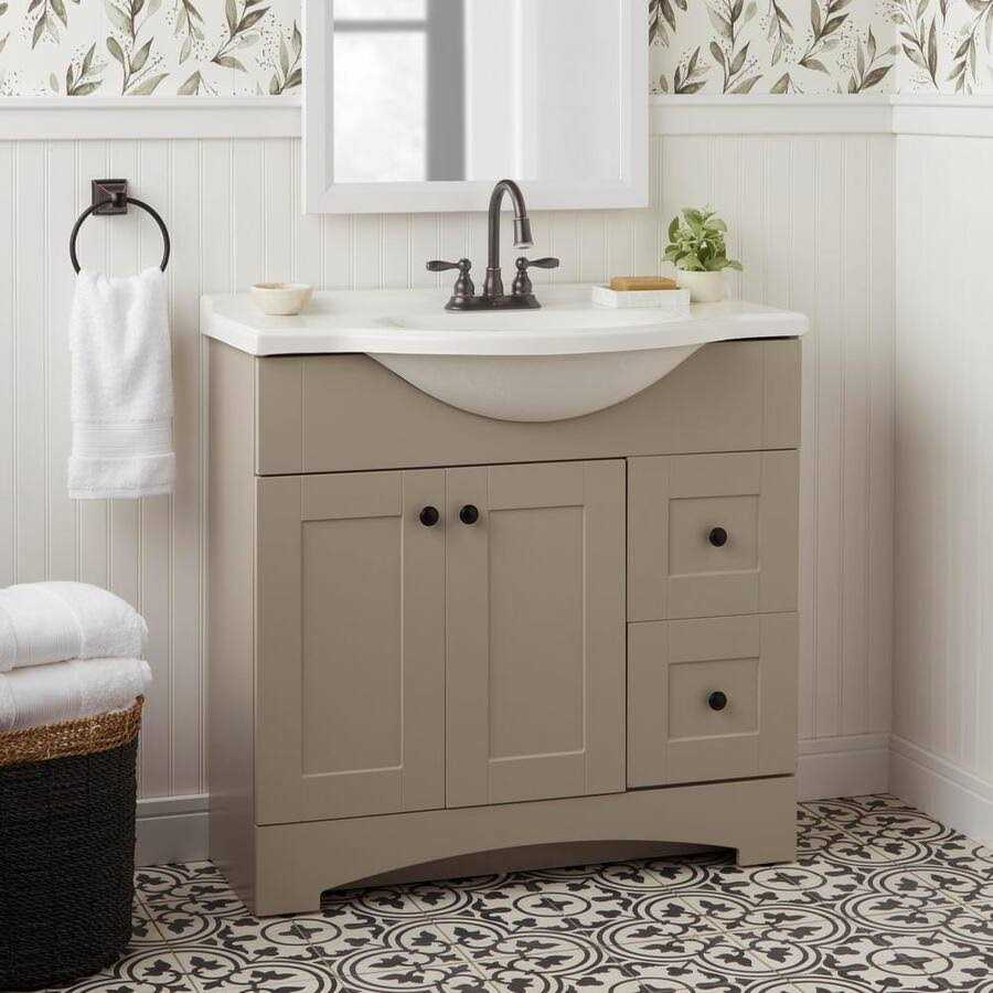 Glacier Bay Mandouri 4 in. Centerset 2-Handle LED High-Arc Bathroom Faucet - Cheap Fitting