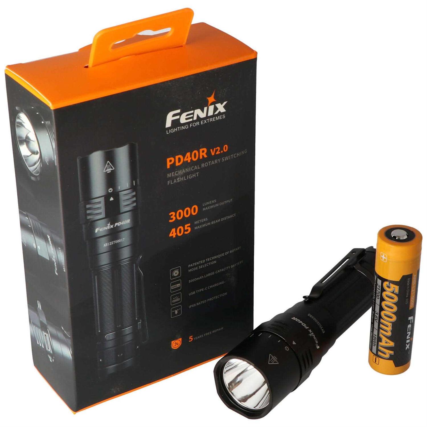 Fenix PD40R Rechargeable Flashlight - Cheap Fitting