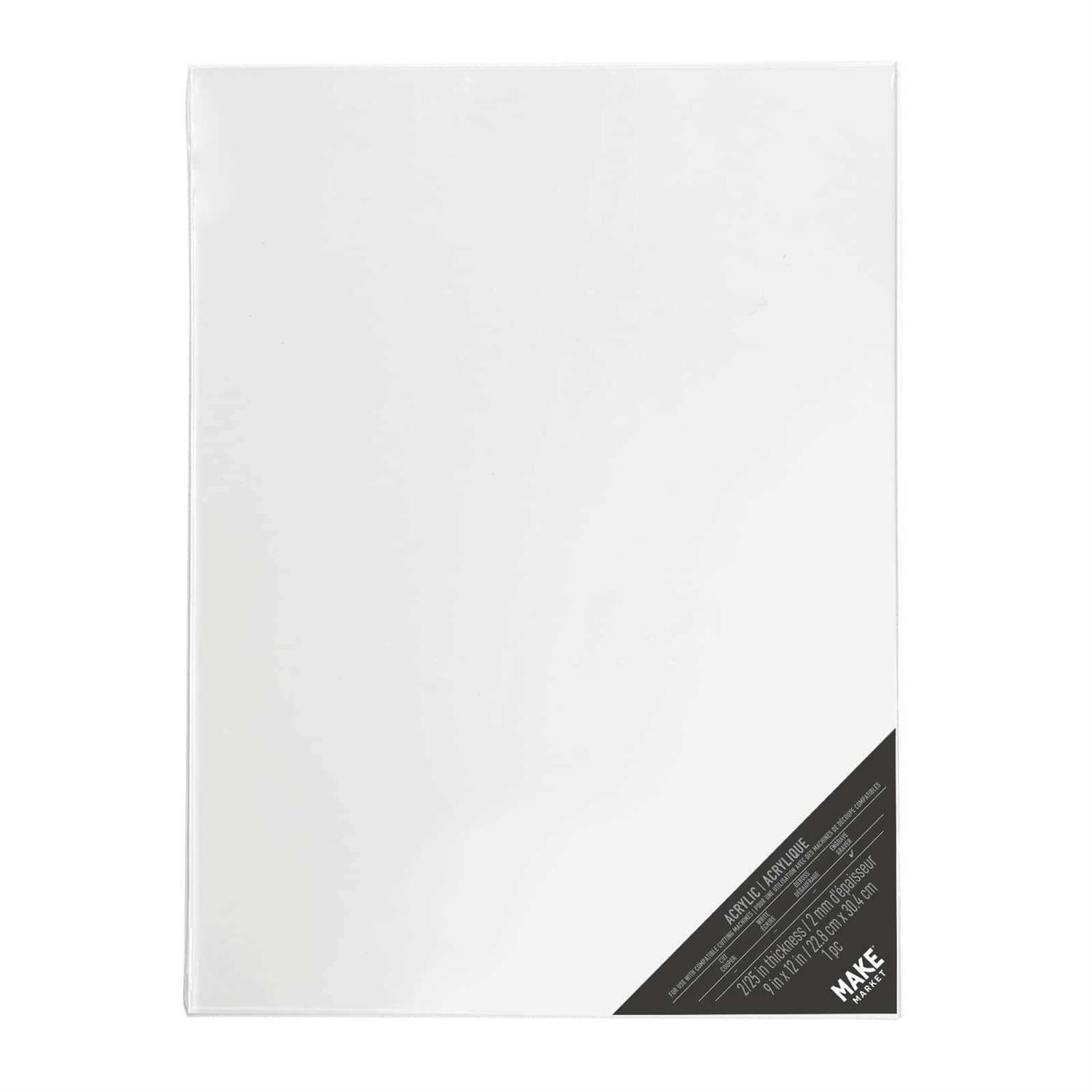 Clear Acrylic Craft Sheet by Make Market - Cheap Fitting