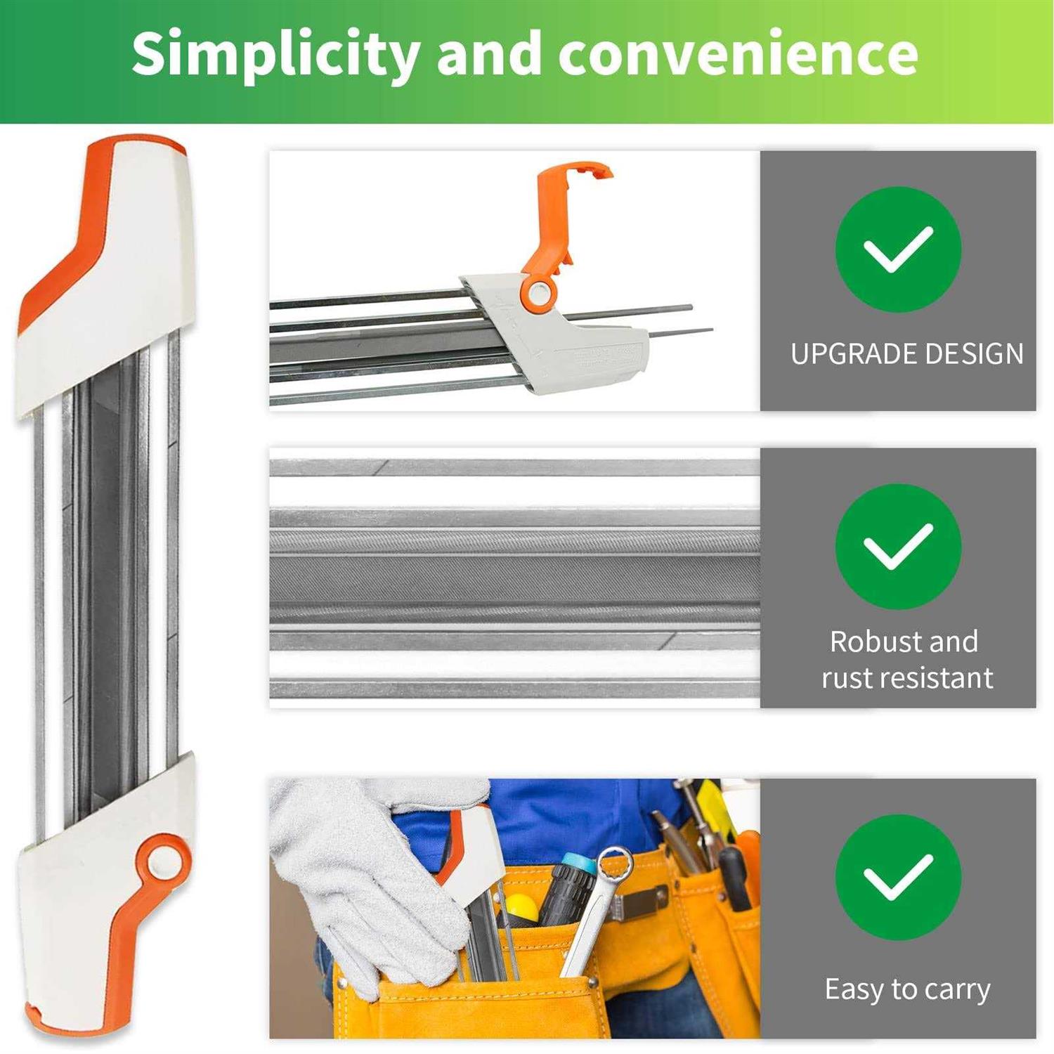 for Stihl Chainsaw Sharpener Compatible with Stihl 3/8 P Chainsaw Chain - Cheap Fitting