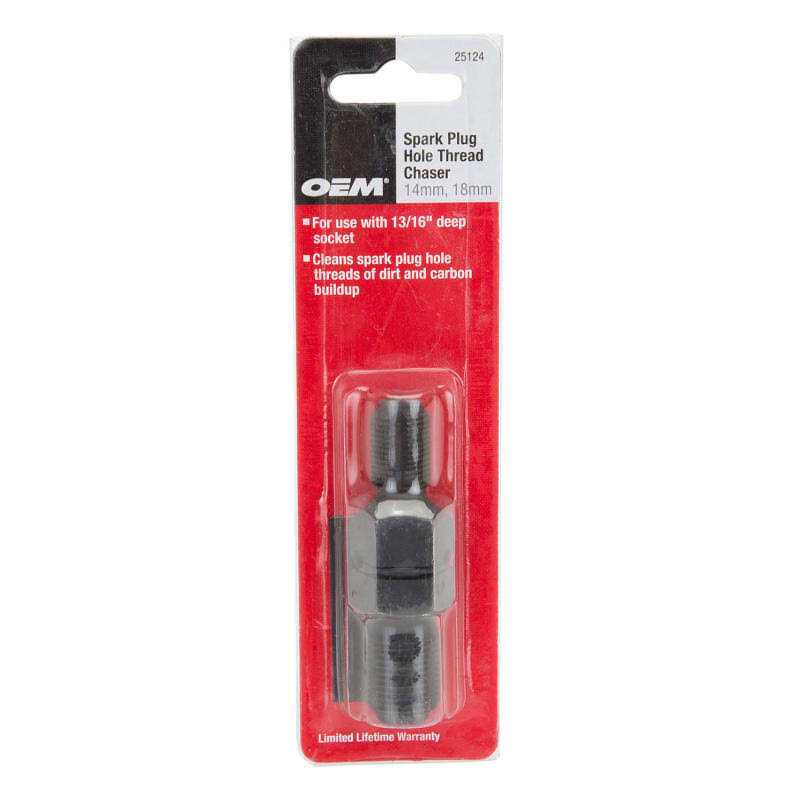 OEMTOOLS 25124 Metric Spark Plug Thread Chaser - Cheap Fitting