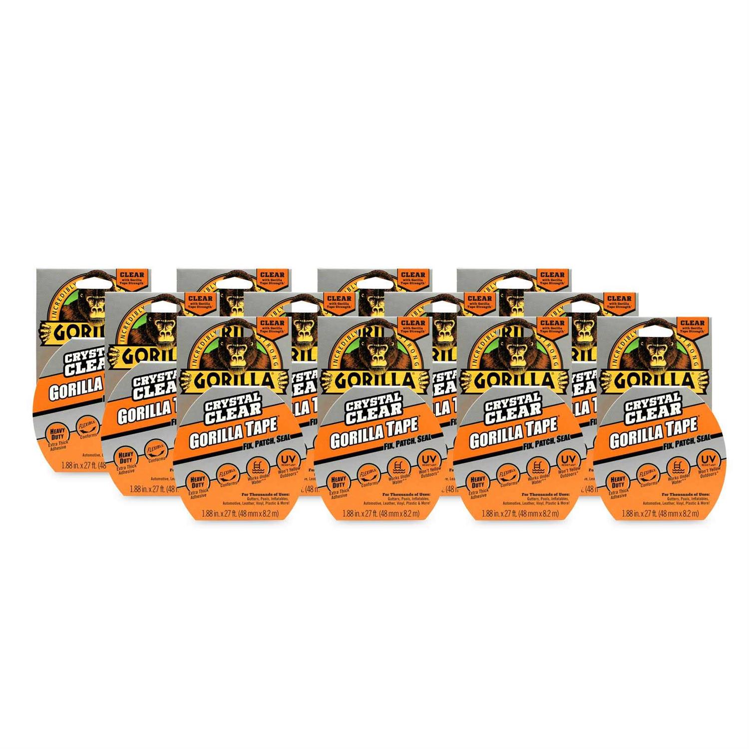 Gorilla Crystal Clear Tape - Cheap Fitting