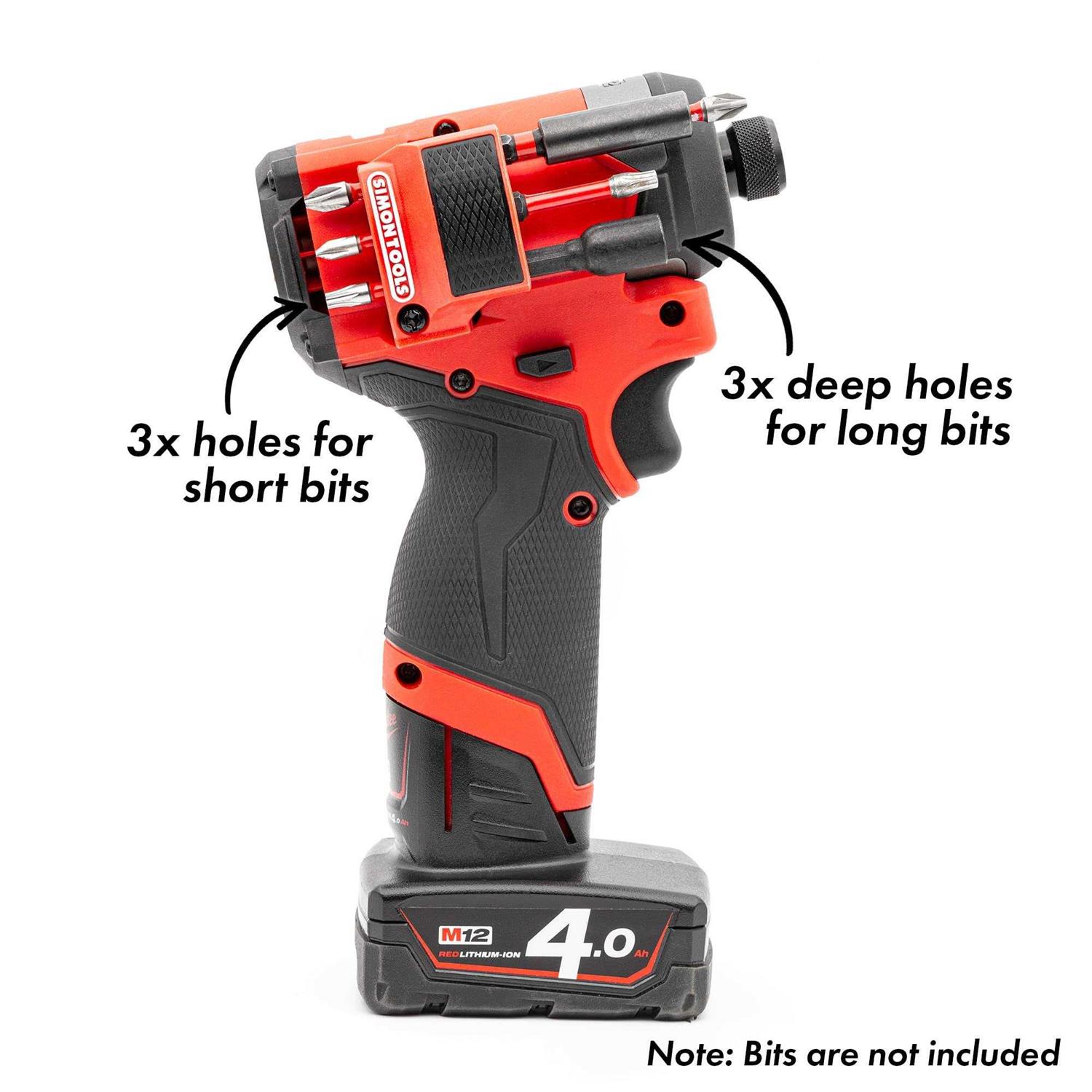 Simon Tools Magnetic Bit Holder for Milwaukee M12 Impact Driver & Drill - Cheap Fitting