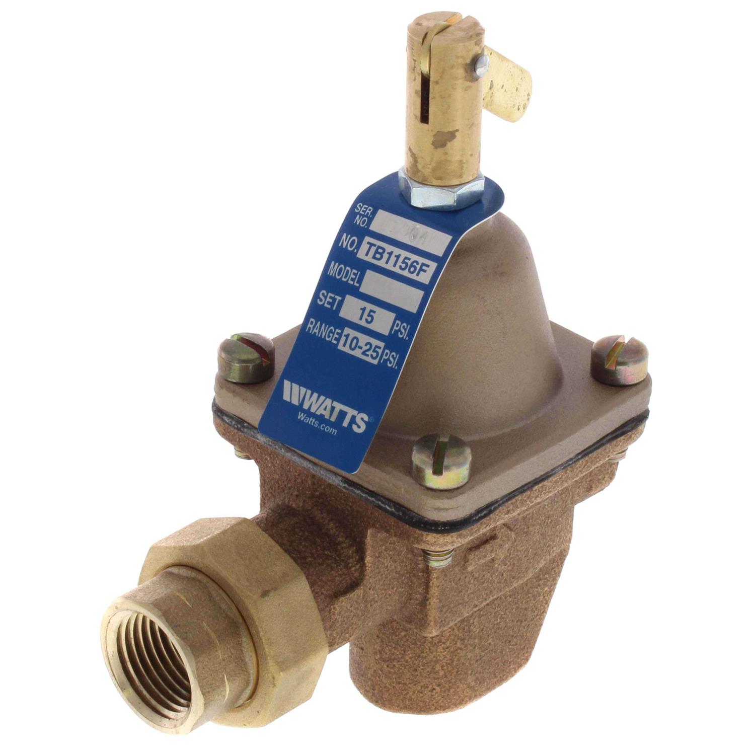 Watts TB1156F Pressure Regulator 1/2 - Cheap Fitting