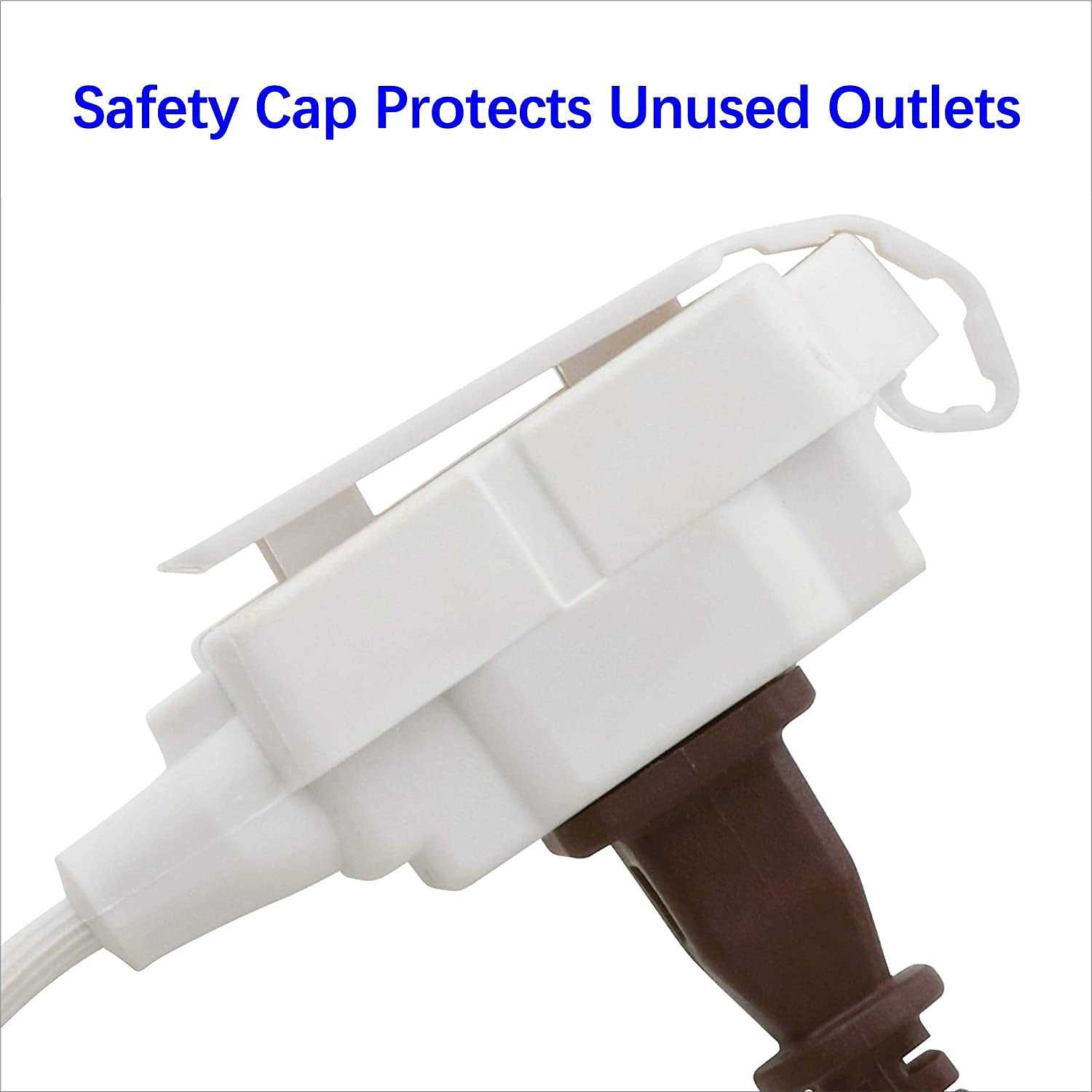 Clear Power 2-Pack 3 Outlet Indoor Extension Cord 16/2 SPT-2 - Cheap Fitting