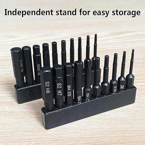 Hex Head Allen Wrench Drill Bit Set PTSLKHN Upgraded 1/4 Quick Release Shank Magnetic Hex Bit Set - Cheap Fitting