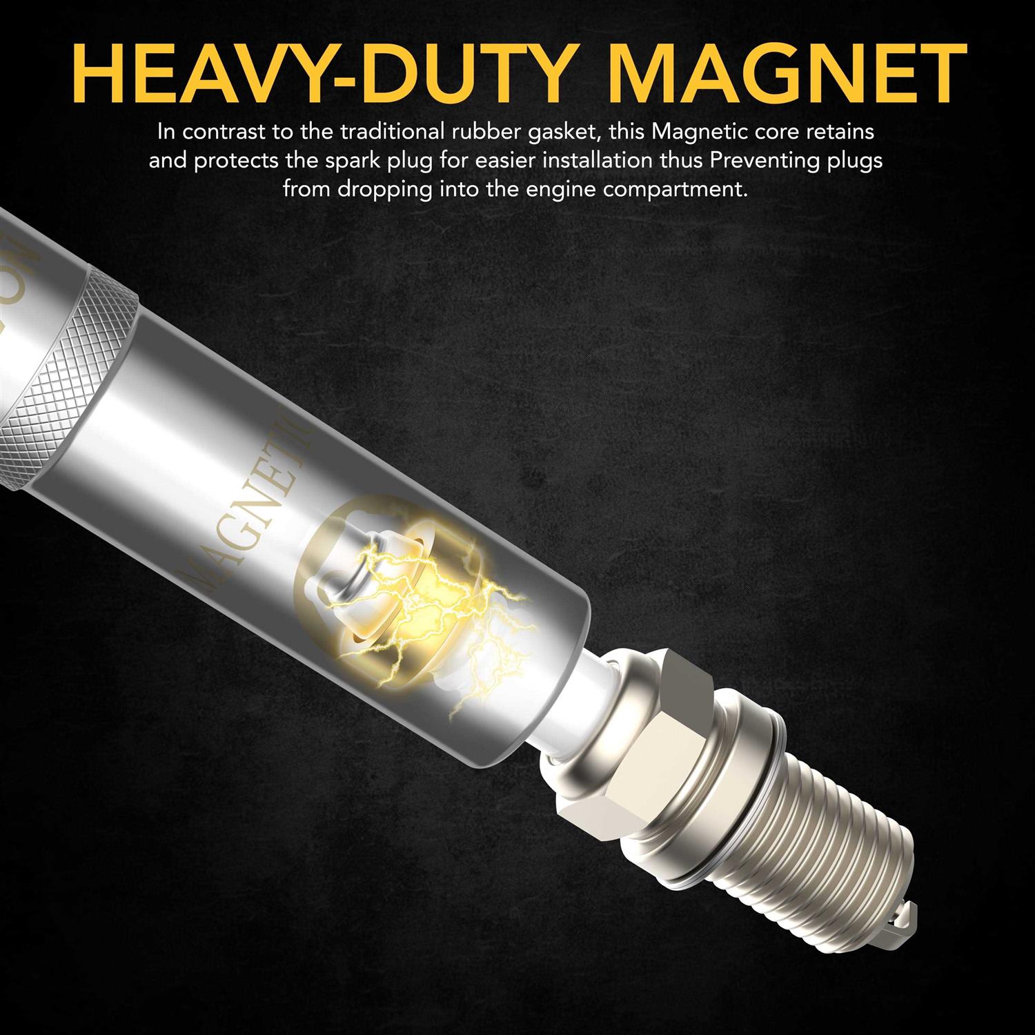 Lexivon Spark Plug Swivel Socket 3/8 Drive x Total Length - Cheap Fitting