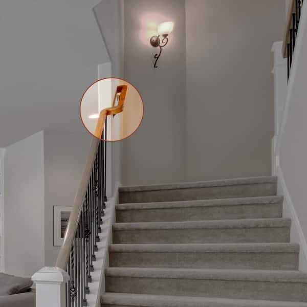 Stair Parts 7047 Unfinished Red Oak Right-Hand 5 in. Centerline S Handrail Fitting - Cheap Fitting