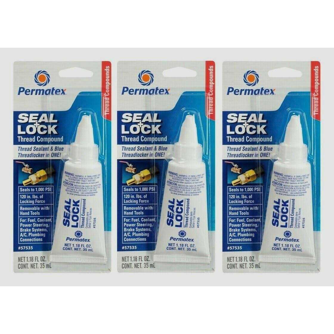 Permatex 57535 Seal & Lock Thread Compound 35ml - Cheap Fitting