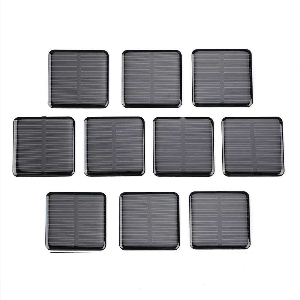 Sunyima 10pcs Mini Monocrystalline Solar Cells System Kit 50mm X 96 1 2v 160ma for Diy Charge Panels at MechanicSurplus.com - Cheap Fitting