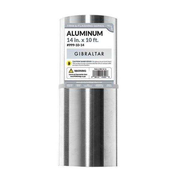 Gibraltar Building Products 10 ft Aluminum Roll Valley Flashing - Cheap Fitting