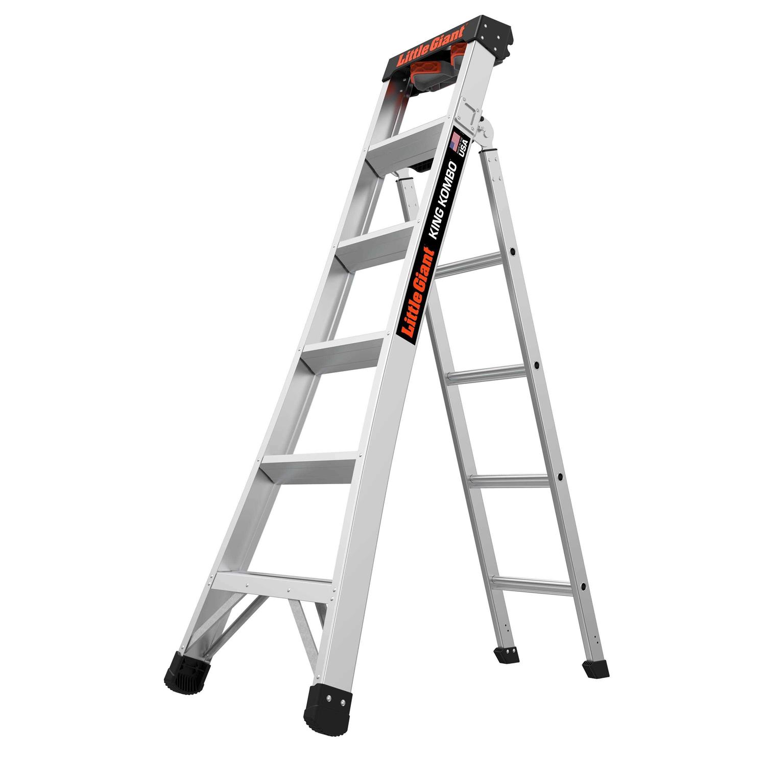 Little Giant King Kombo Aluminum Ladder - Cheap Fitting