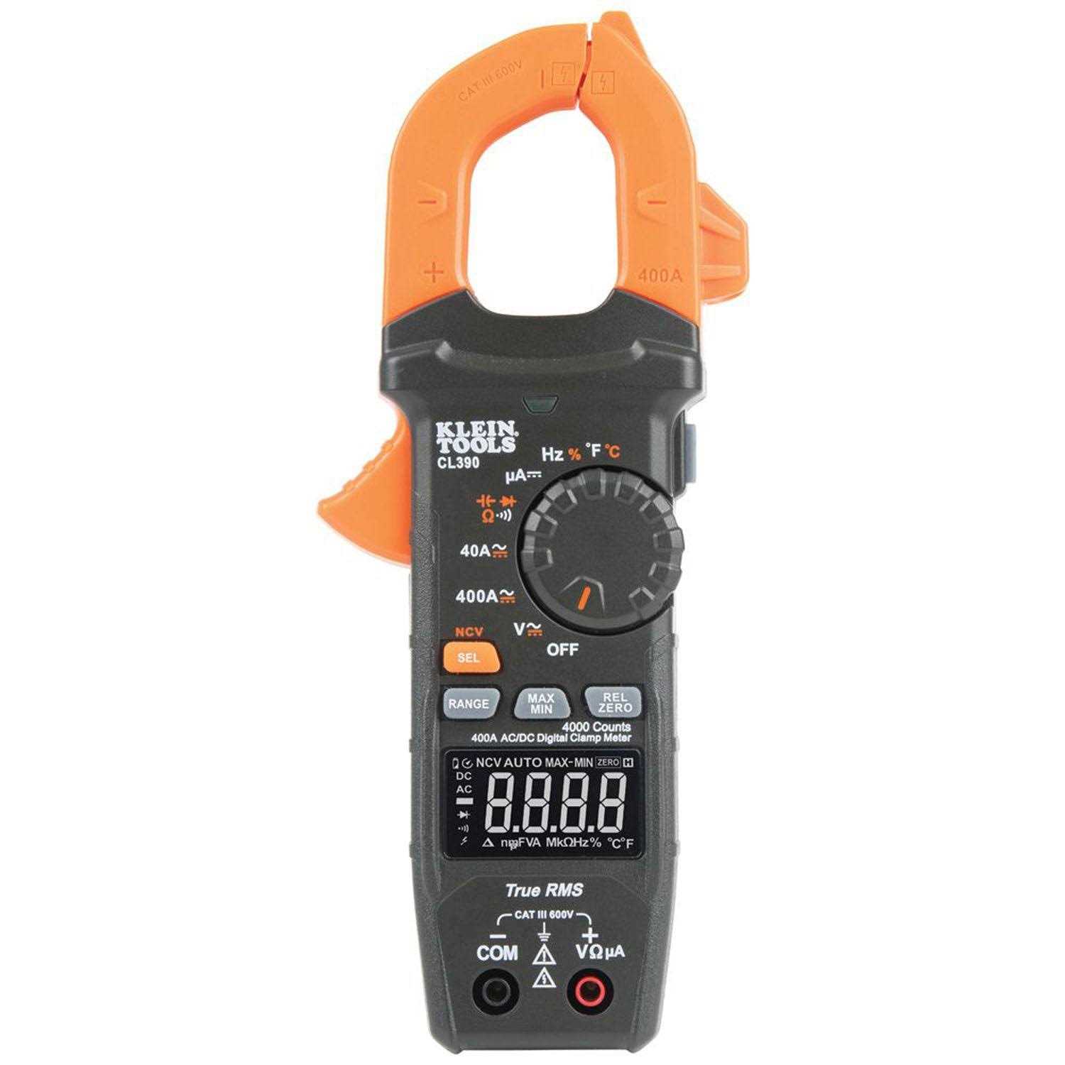 Klein Tools CL390 AC/DC Digital Clamp Meter - Cheap Fitting