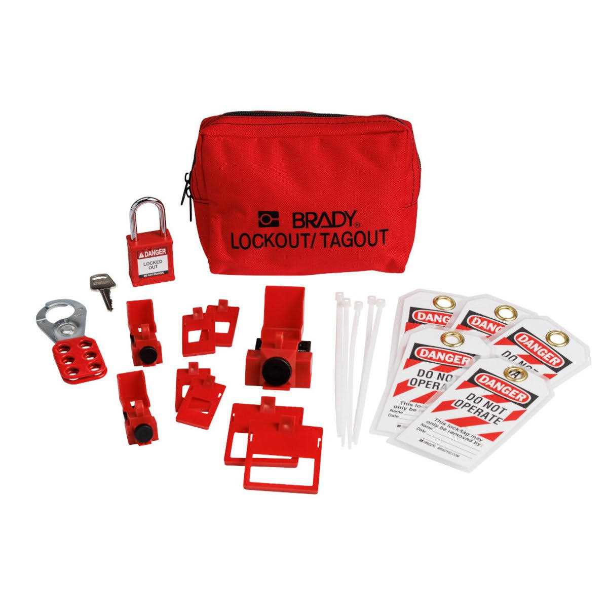 Brady 153669 Electrical Breaker Lockout Tagout Kit - Cheap Fitting