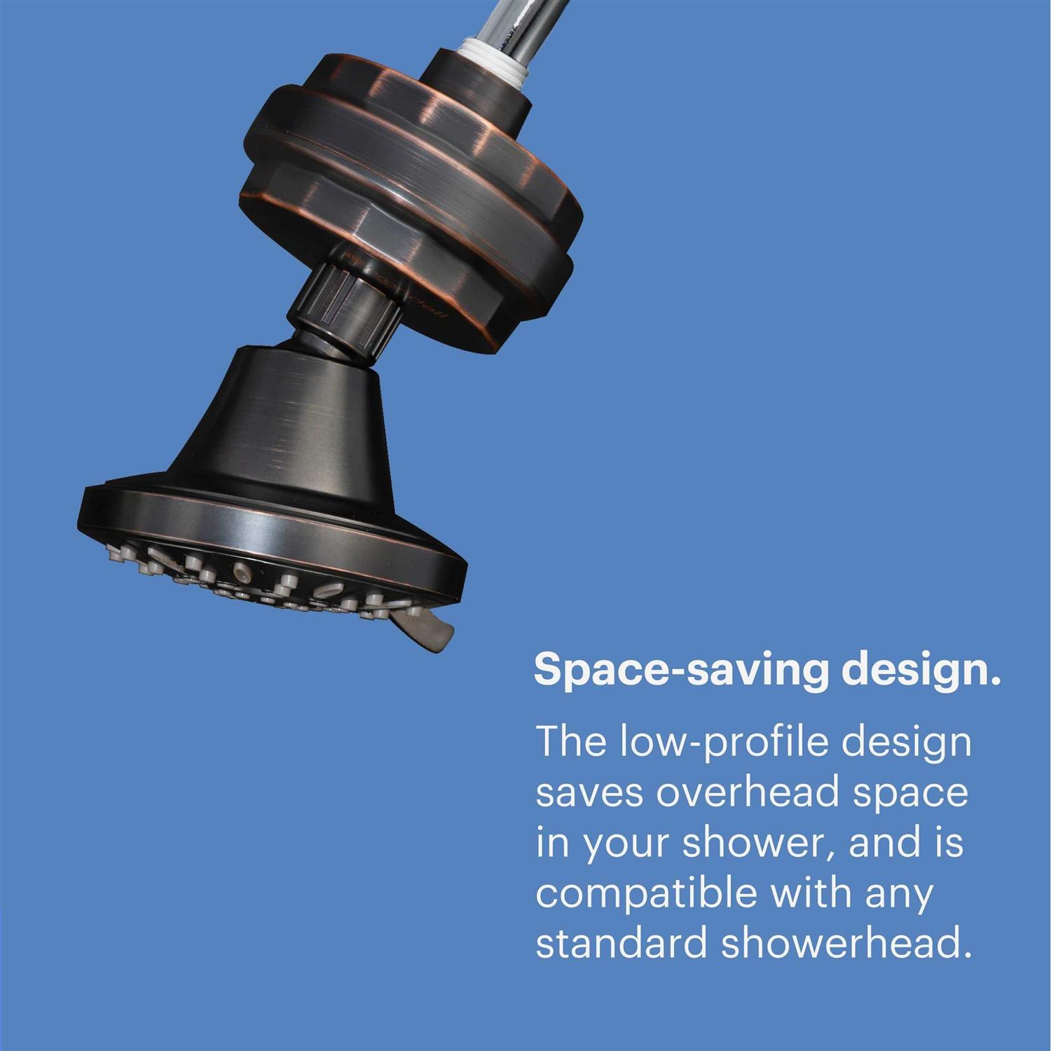 Brondell VivaSpring Compact Shower Filter - Cheap Fitting