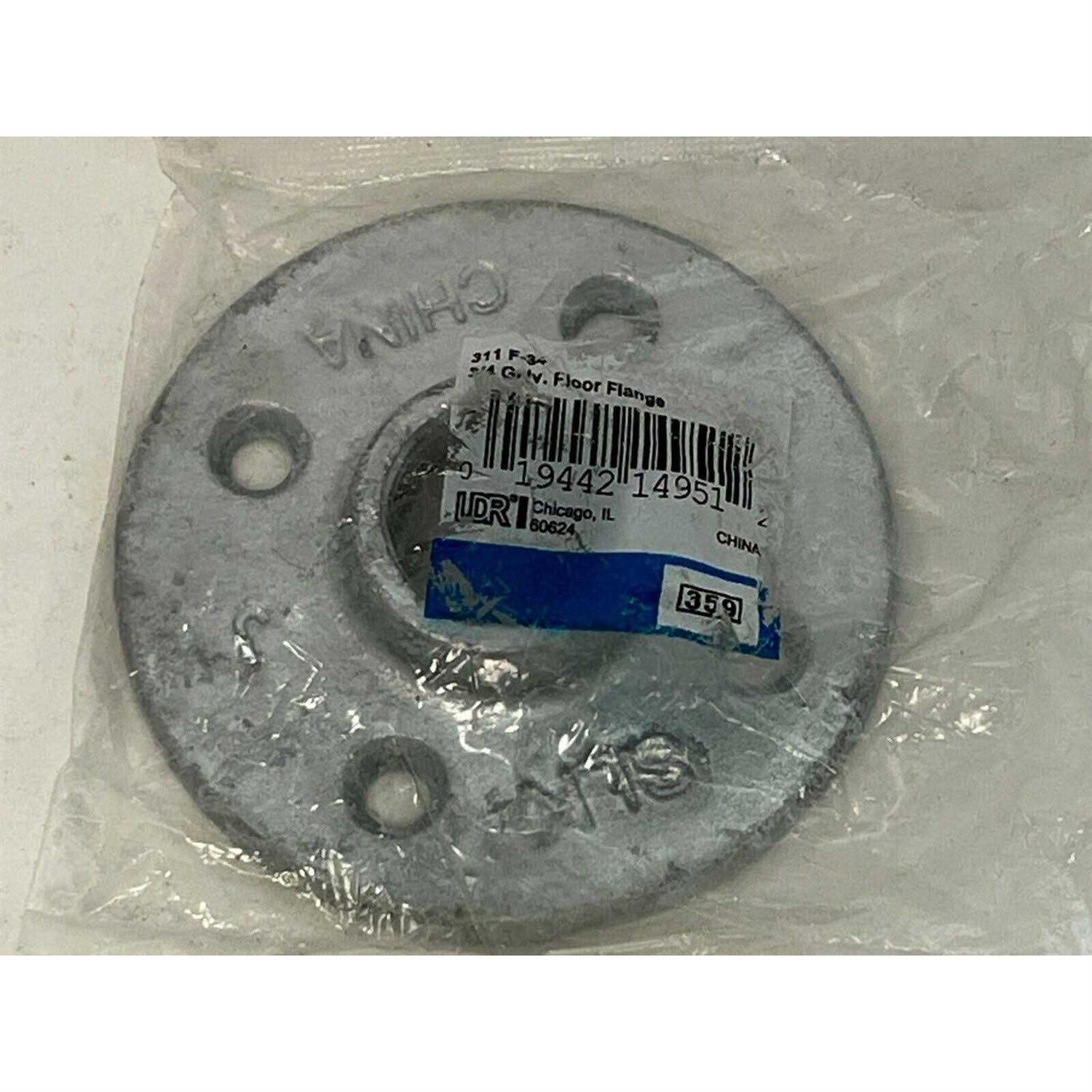 Ldr Galvanized Floor Flange - Cheap Fitting