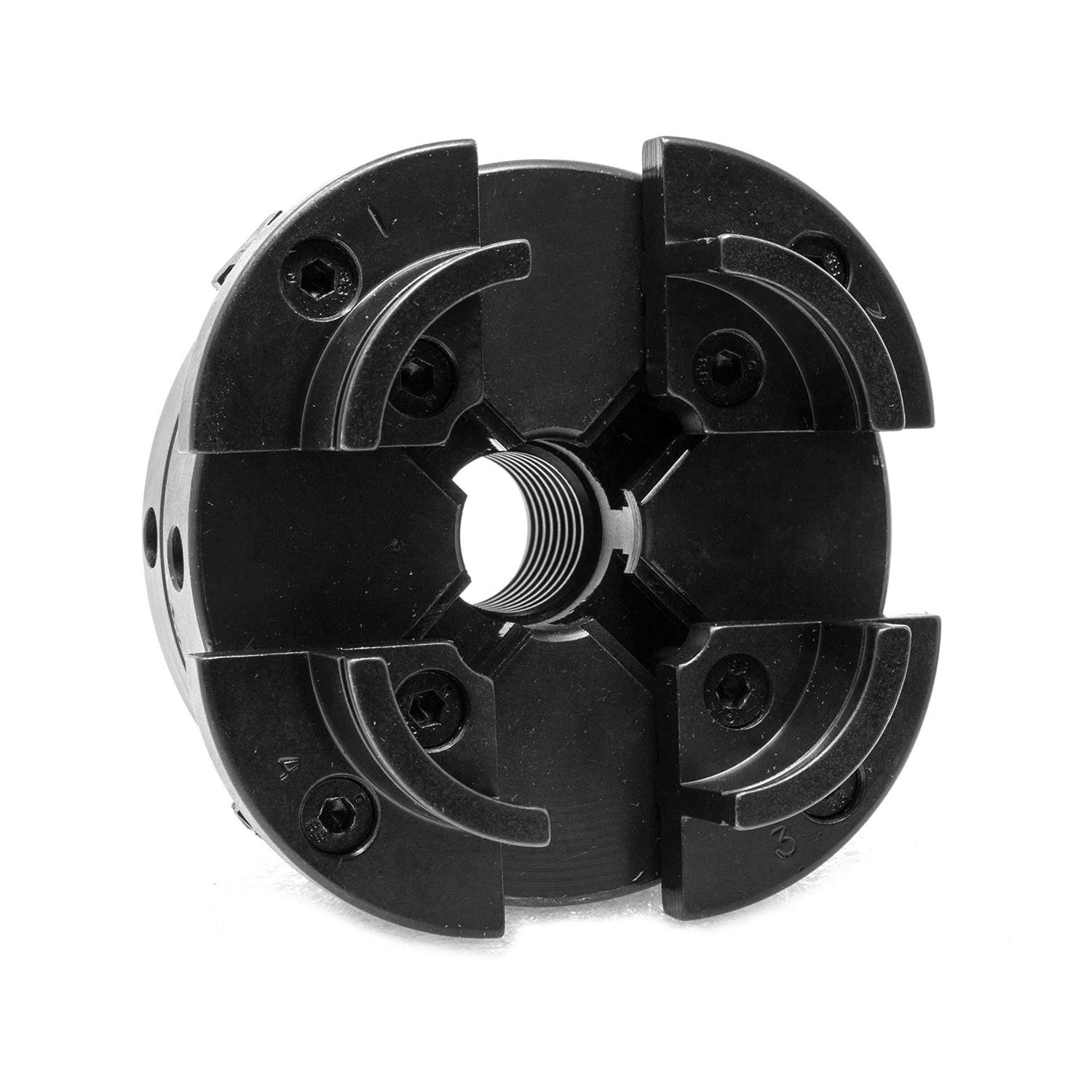 WEN LA4444 4-Inch 4-Jaw Self-Centering Lathe Chuck Set with 1-Inch x 8TPI Thread - Cheap Fitting