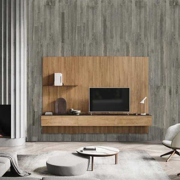 CALHOME 1/4 in. x 8 ft. Unfinished Pine Finger Joint Wood Decorative Wall Panel - Cheap Fitting