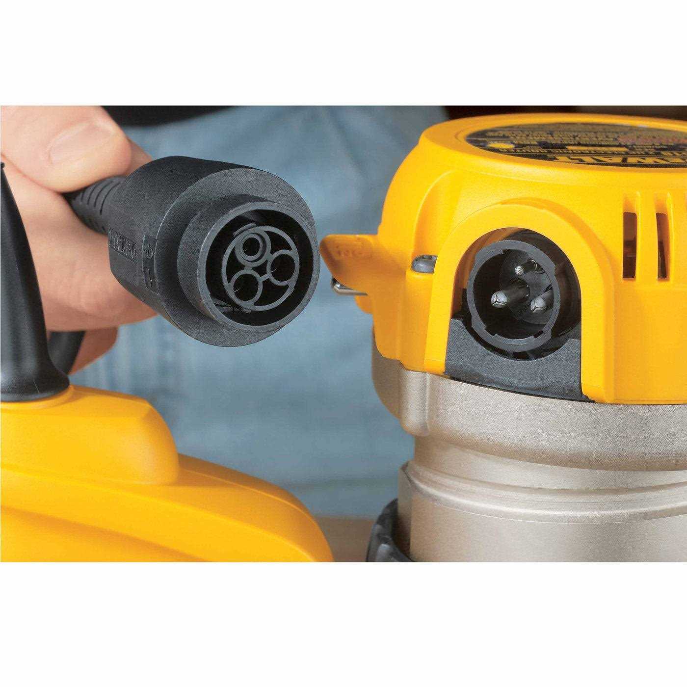 Dewalt DW618 2-1/4 HP Fixed Base Router - Cheap Fitting