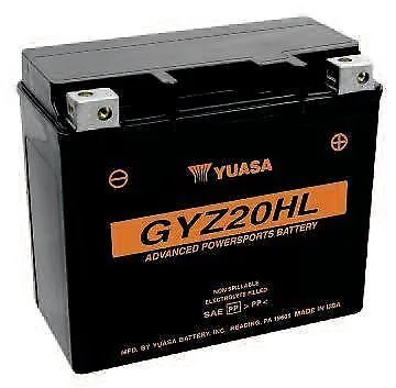 Yuasa - YUAM720GH - GYZ High Performance Maintenance Free Battery, GYZ20HL - Cheap Fitting