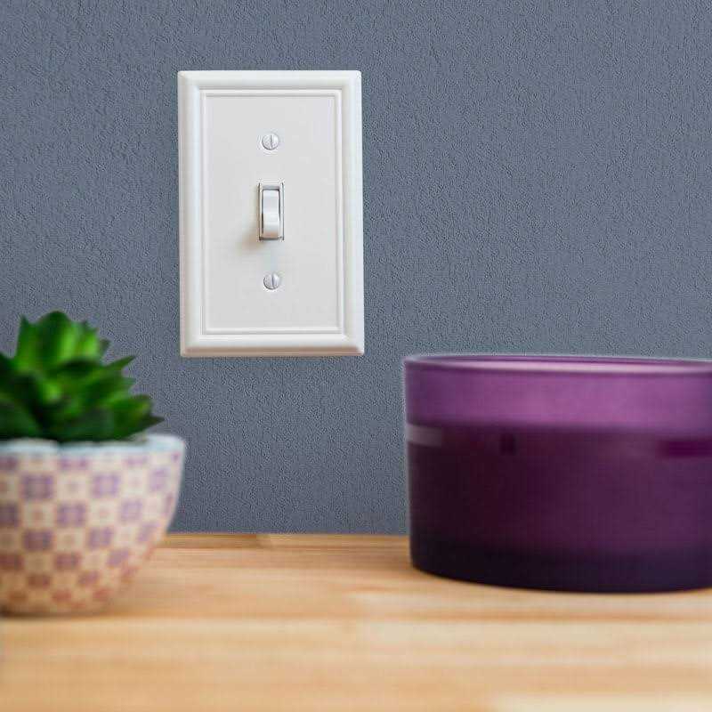 Amerelle 149TTRW Chelsea Wallplate 2 Toggle / 1 Rocker - Cheap Fitting