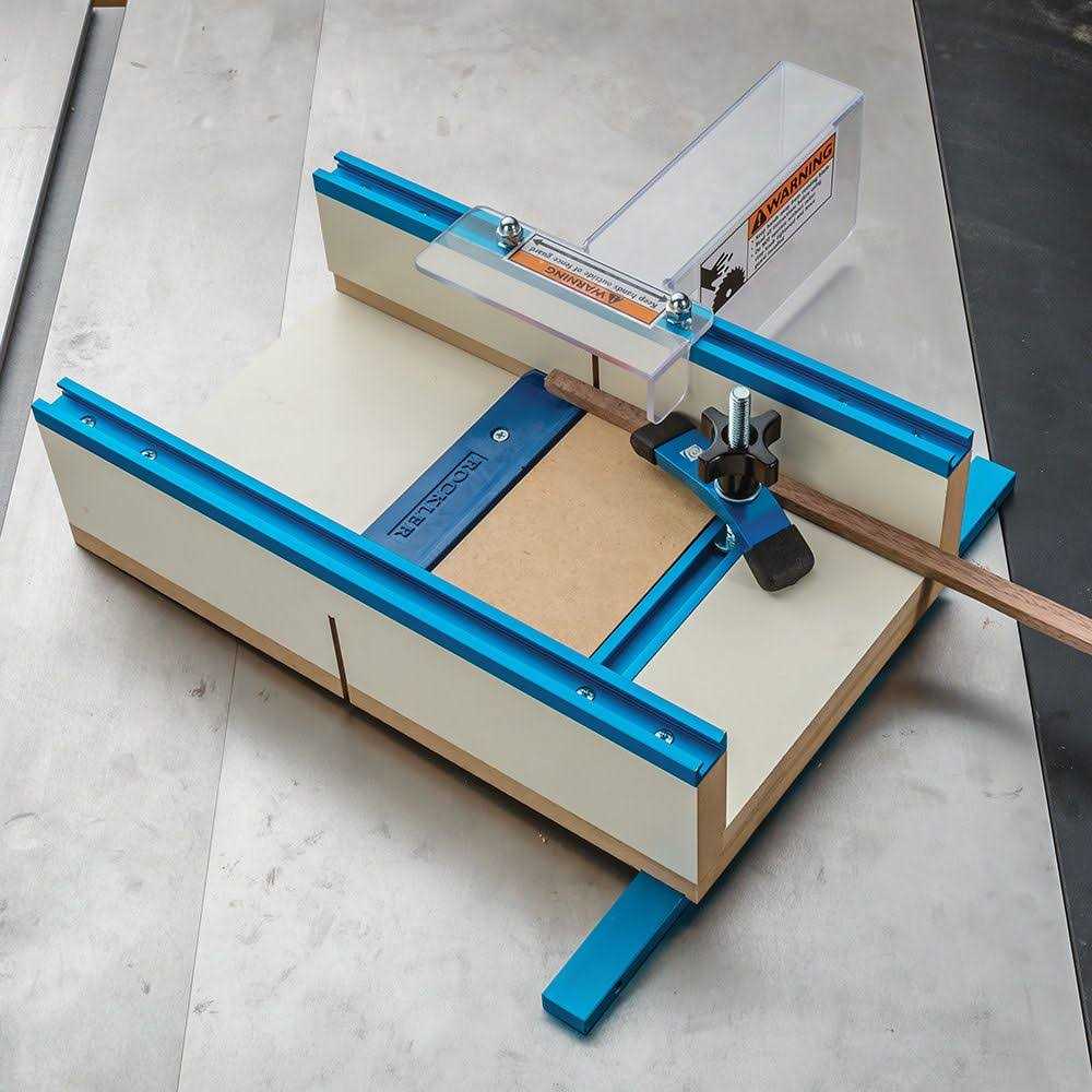 Rockler Table Saw Small Parts Sled - Cheap Fitting