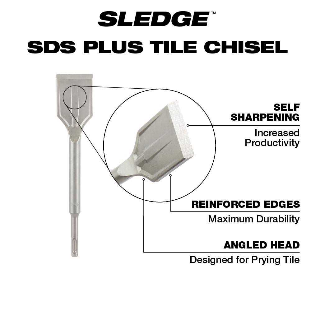 Milwaukee 48-62-6030 SDS-Plus Tile Chisel - Cheap Fitting