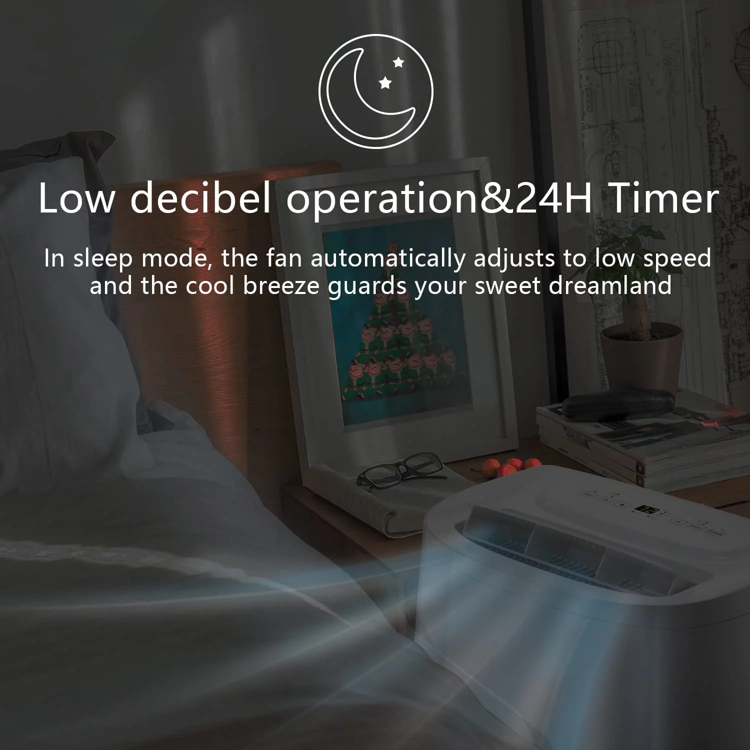 KISSAIR 5000 BTU（8000 BTU ASHRAE） Portable Air Conditioner, Remote Control, Fan Mode, Cools 250sq. ft, 24 Hour Timer, Quiet Operation,Window Fan, 2 Fan Speed for Bedroom Office Home Dorm - Cheap Fitting