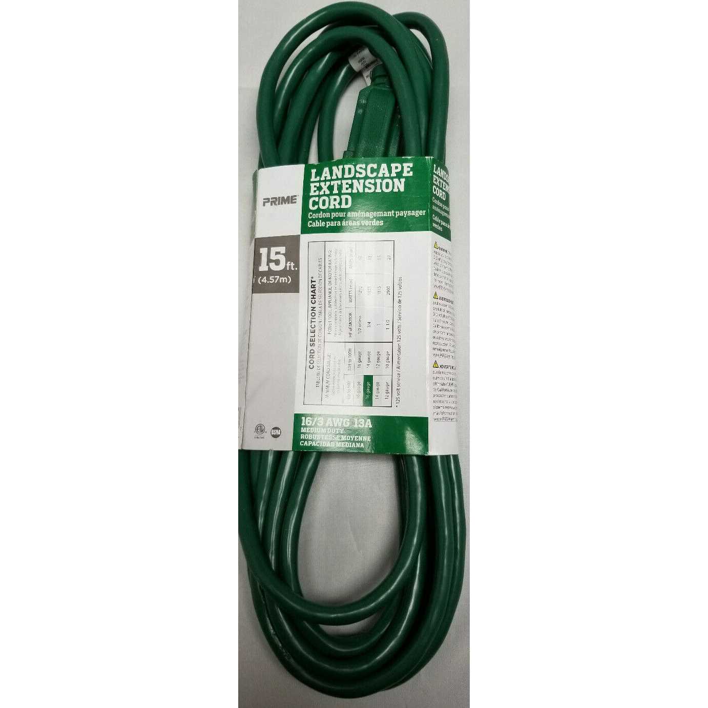 Prime 16/3 Landscape Outdoor Extension Cord – Green 15 ft – New Year’s Eve Dinner & Appetizer Recipe Ideas - Cheap Fitting