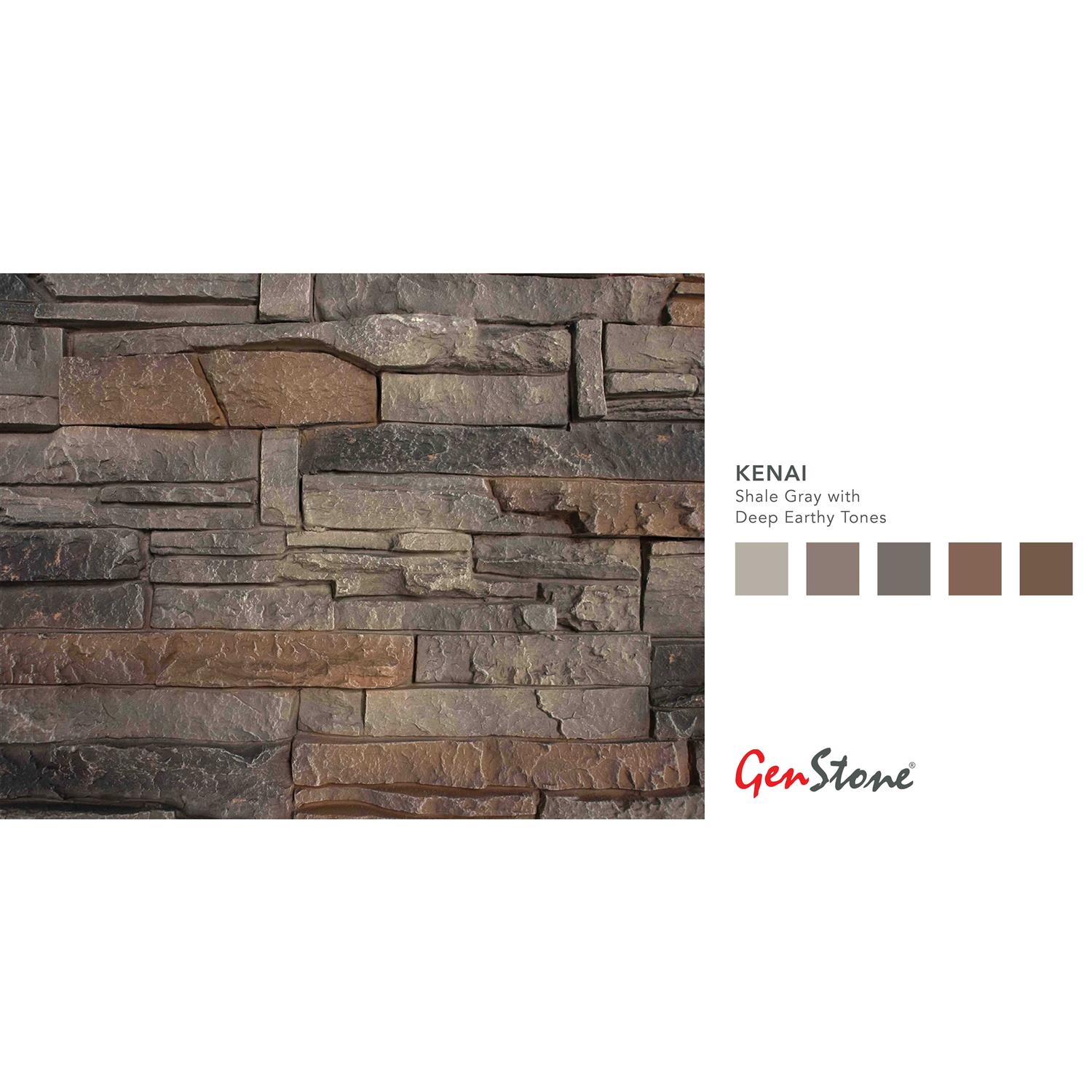 GenStone G2 Exterior 3.13-Sq ft Faux Stone Veneer - Cheap Fitting