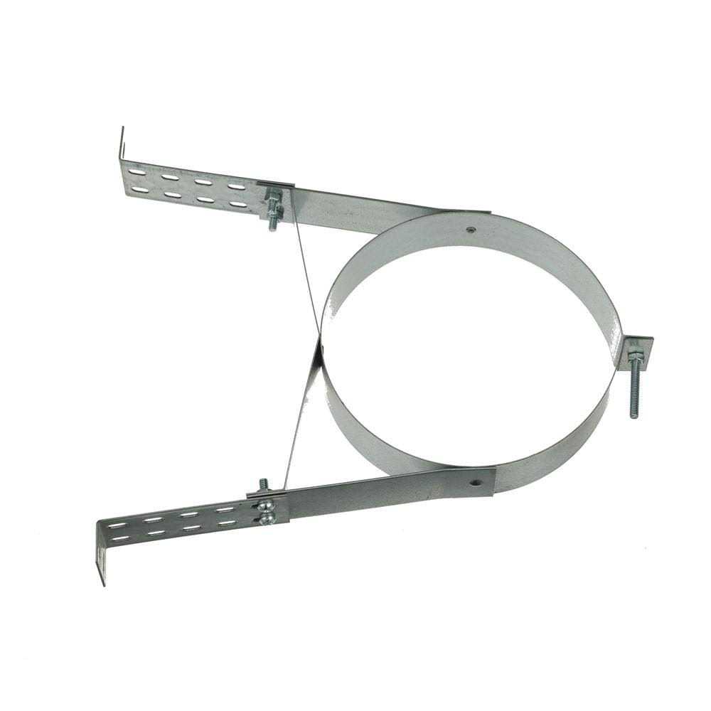 DuraVent 6” DuraTech Adjustable Wall Strap - Cheap Fitting