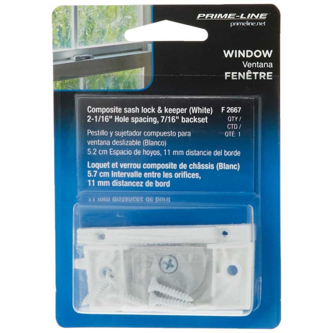 Prime-Line Window Sash Lock for Vinyl Windows - Cheap Fitting