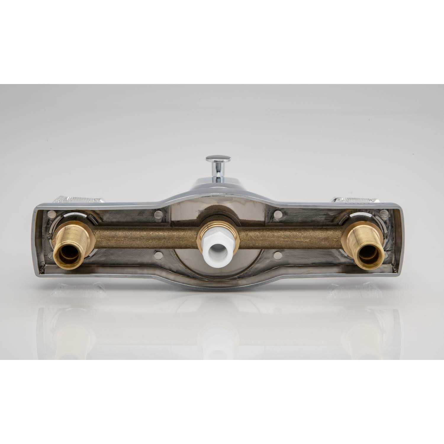 American Brass 2-Handle Chrome Tub and Shower Faucet - Cheap Fitting