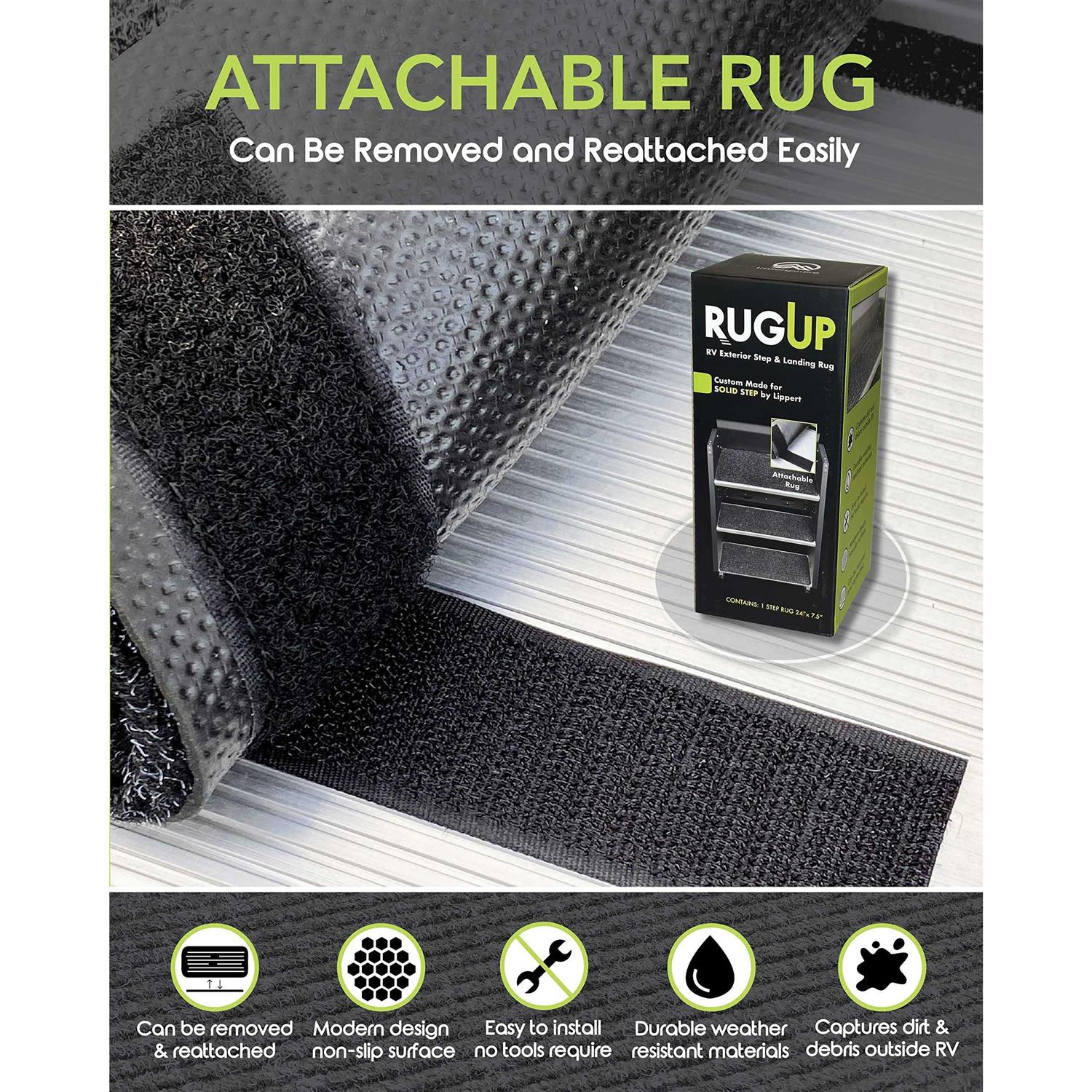 Trailersphere Rul2412 Entry Step Rug - Cheap Fitting