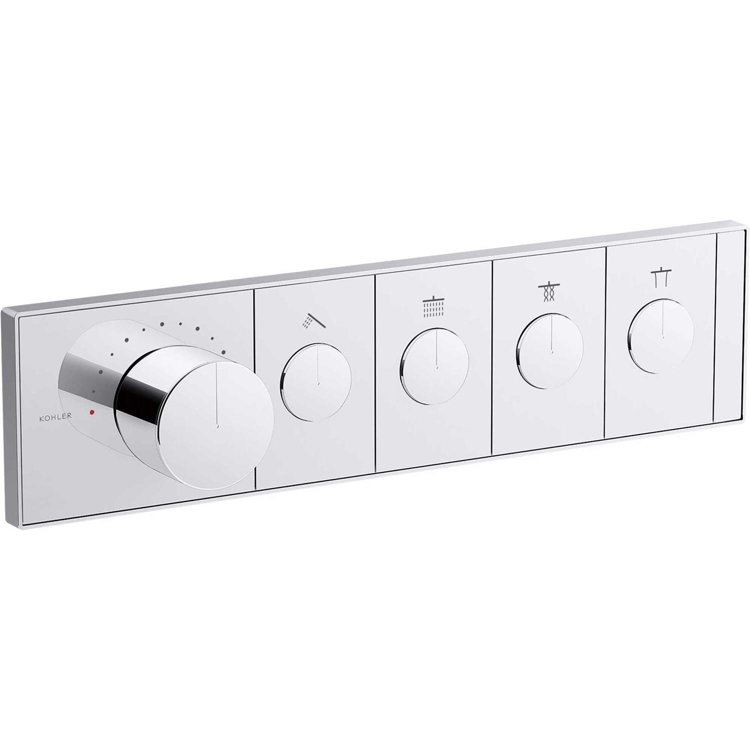 Kohler Anthem Four-outlet Recessed mechanical Thermostatic Valve Control - Cheap Fitting