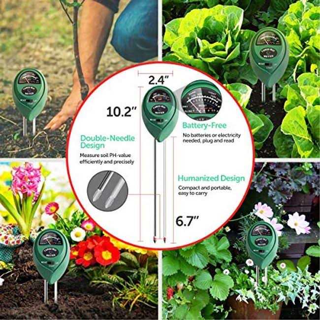 Extenuating Threads PH Meter TDS PPM Meter Soil PH Tester - Cheap Fitting