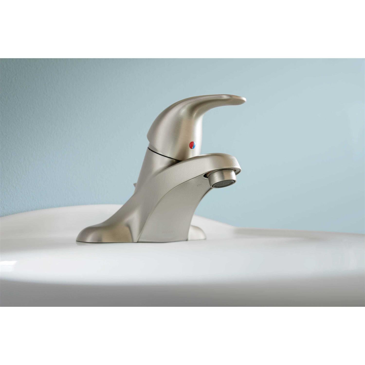 Moen Adler Bathroom Faucet Brushed Nickel - Cheap Fitting