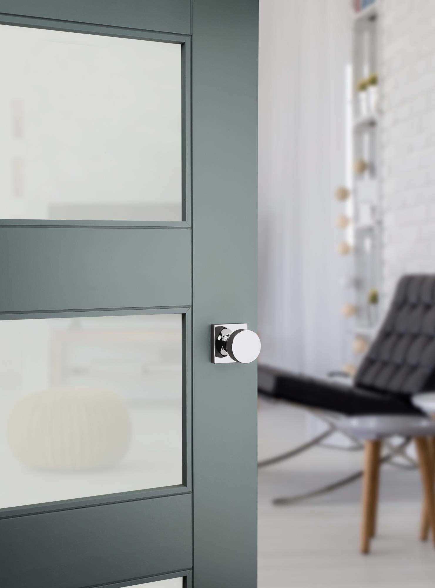 Kwikset Pismo Knob with Square Rose Half Dummy 788PSKSQT-514 - Cheap Fitting