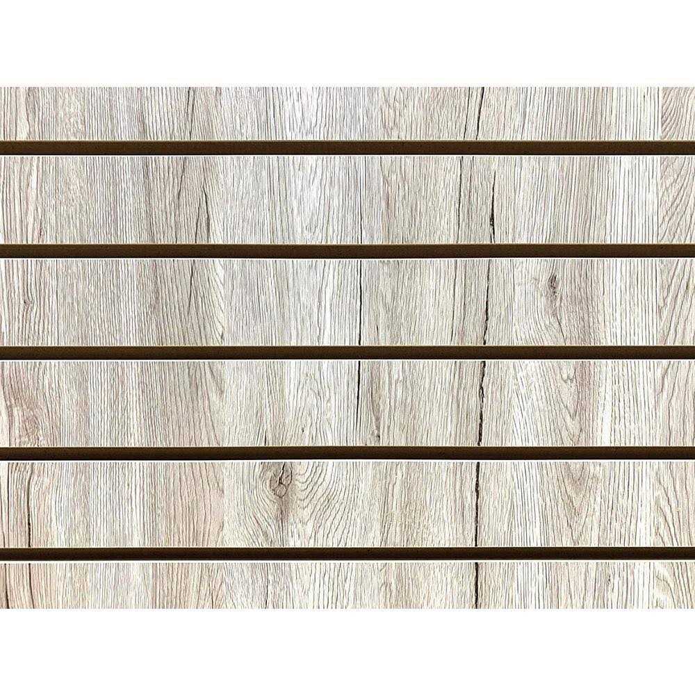Only Hangers 24 in. H x 48 in. L Barnwood Slatwall Panels - Cheap Fitting