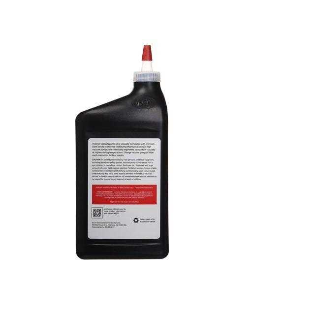 Robinair Premium High Viscosity Low Moisture Vacuum Pump Oil - Cheap Fitting