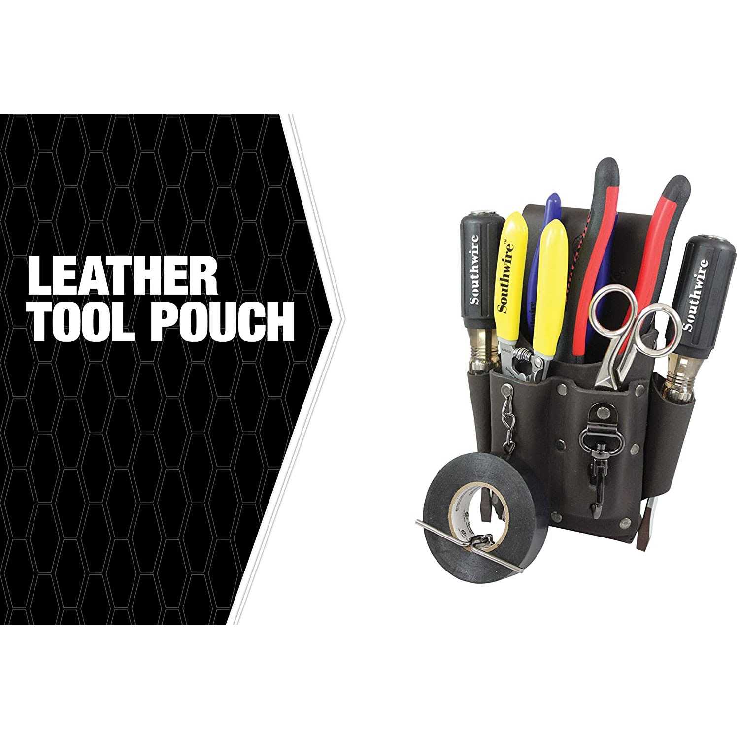 Southwire POUCH4 Leather Tool Pouch - Cheap Fitting