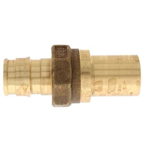 Uponor LFP4505050 1/2 ProPEX x 1/2 Copper Press Brass Fitting Adapter - Cheap Fitting
